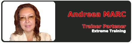 Andreea Marc-Andreea Marc- Trainer Management de Proiect Extreme Training