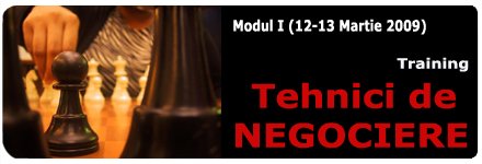 Modul 1 - Tehnici de Negociere