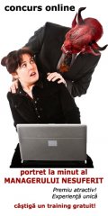 Concurs Online - Portret la minut al Managerului Nesuferit-premiu un training gratuit!