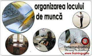 organize monitor Want Curs Organizarea muncii (locului de munca) pentru companii