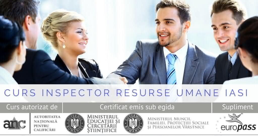 curs inspector resurse umane iasi