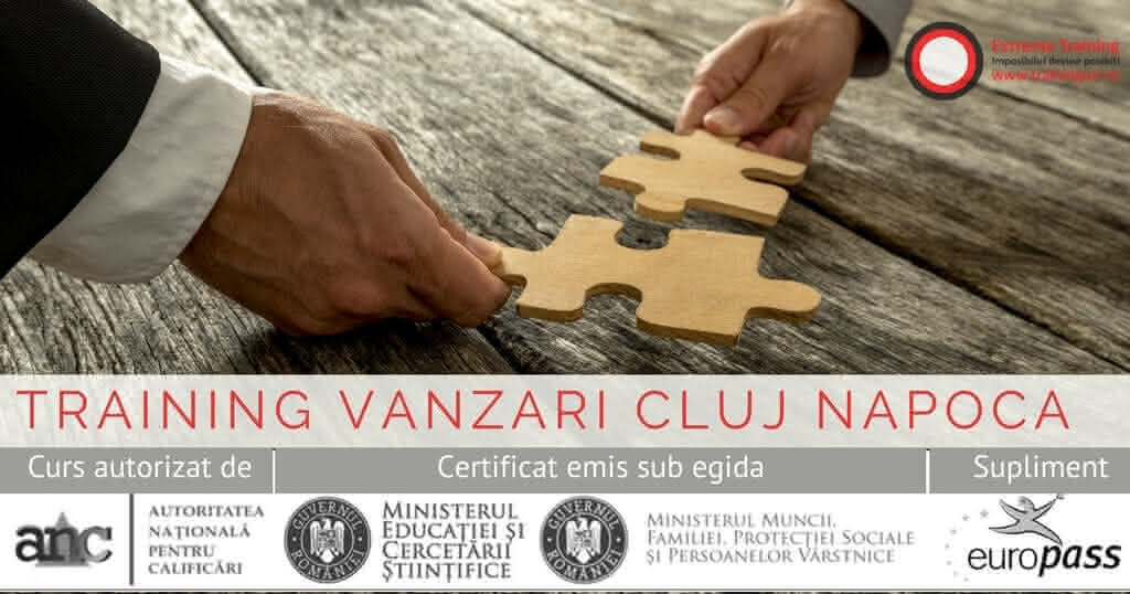 training vanzari cluj napoca