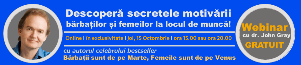 seminar online webinar john gray Romania