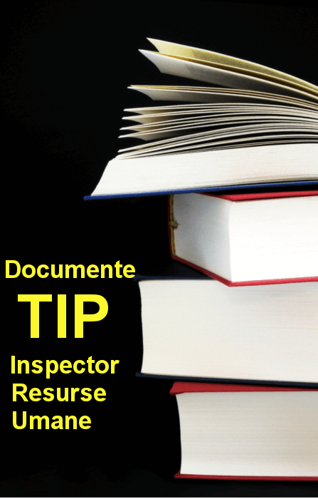 documente tip curs inspector resurse umane