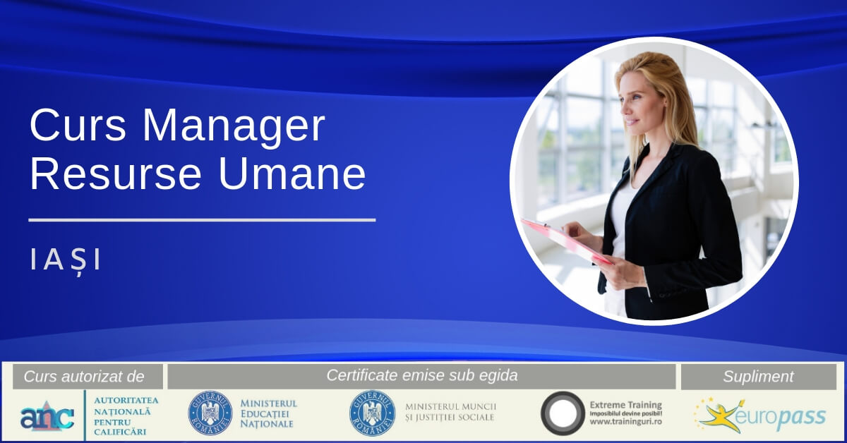 cursuri manager resurse umane iasi