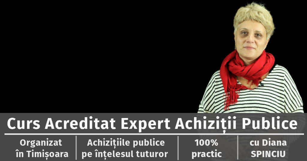 curs expert achizitii publice timisoara