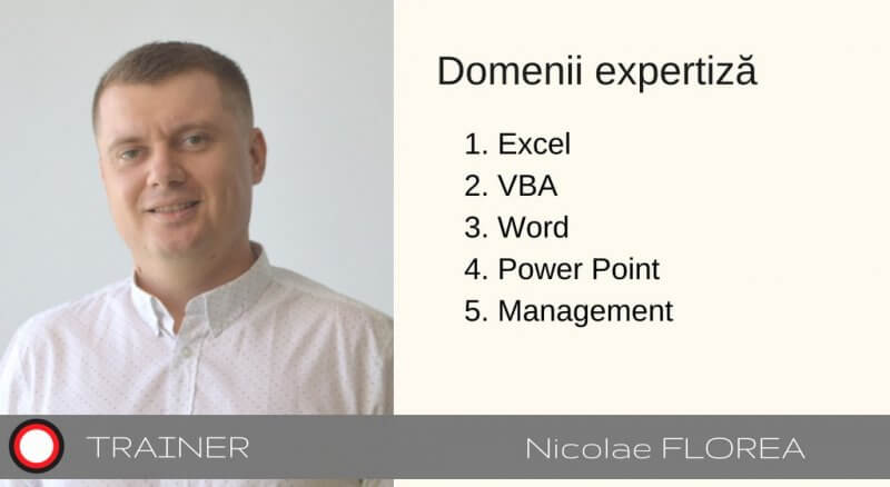 nicolae florea - trainer excel