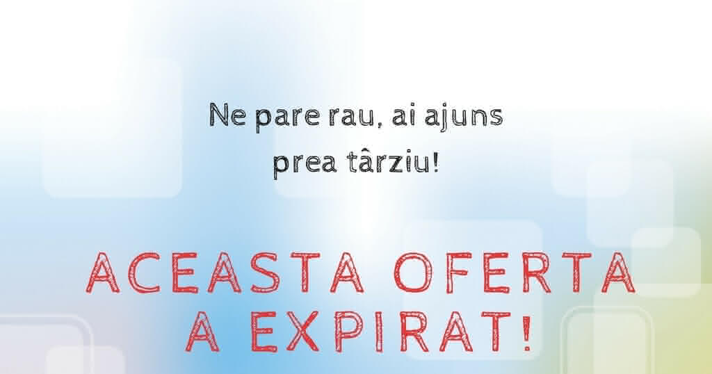 oferta e expirat