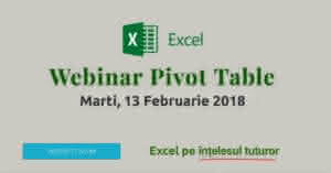 pivot table