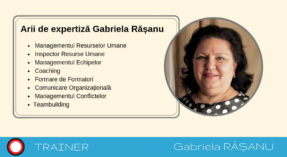 Gabriela Rasanu - Specialist resurse umane - Arii de expertiza