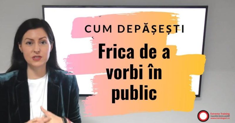 frica de a vorbi in public