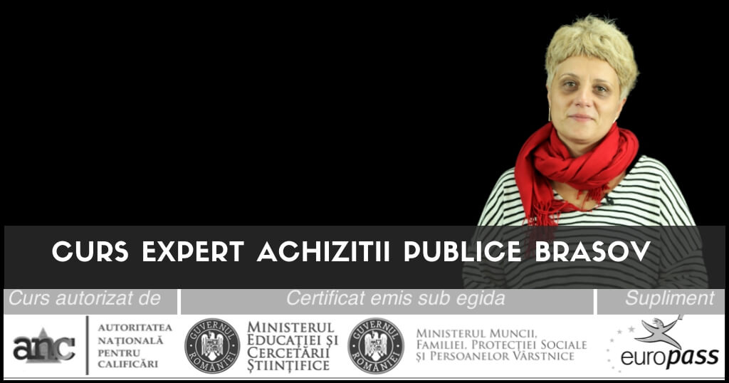 curs expert achizitii publice brasov