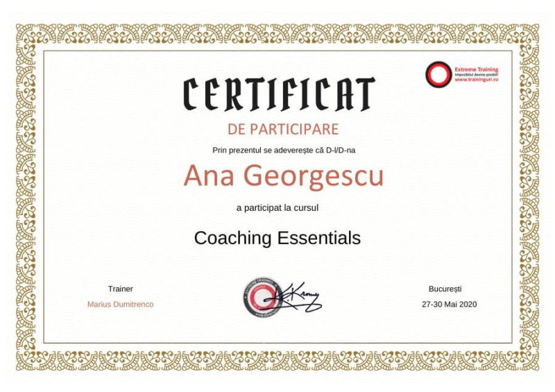 curs coaching online live