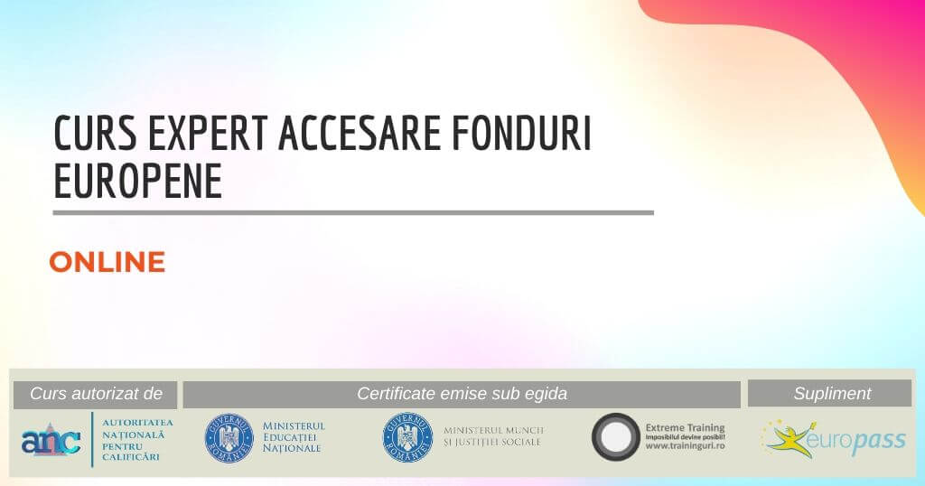 Accesare fonduri europene 2020