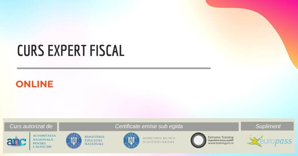 curs expert fiscal online