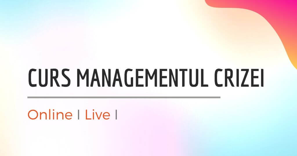 curs online managementul crizei